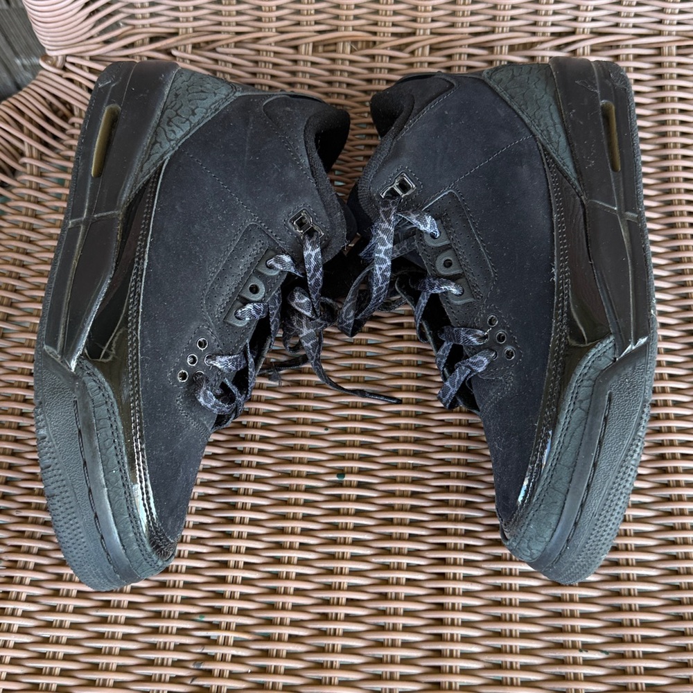 Kids Boys Nike Air Jordan High Top Black Sneakers Size 5Y - Picture 7 of 7